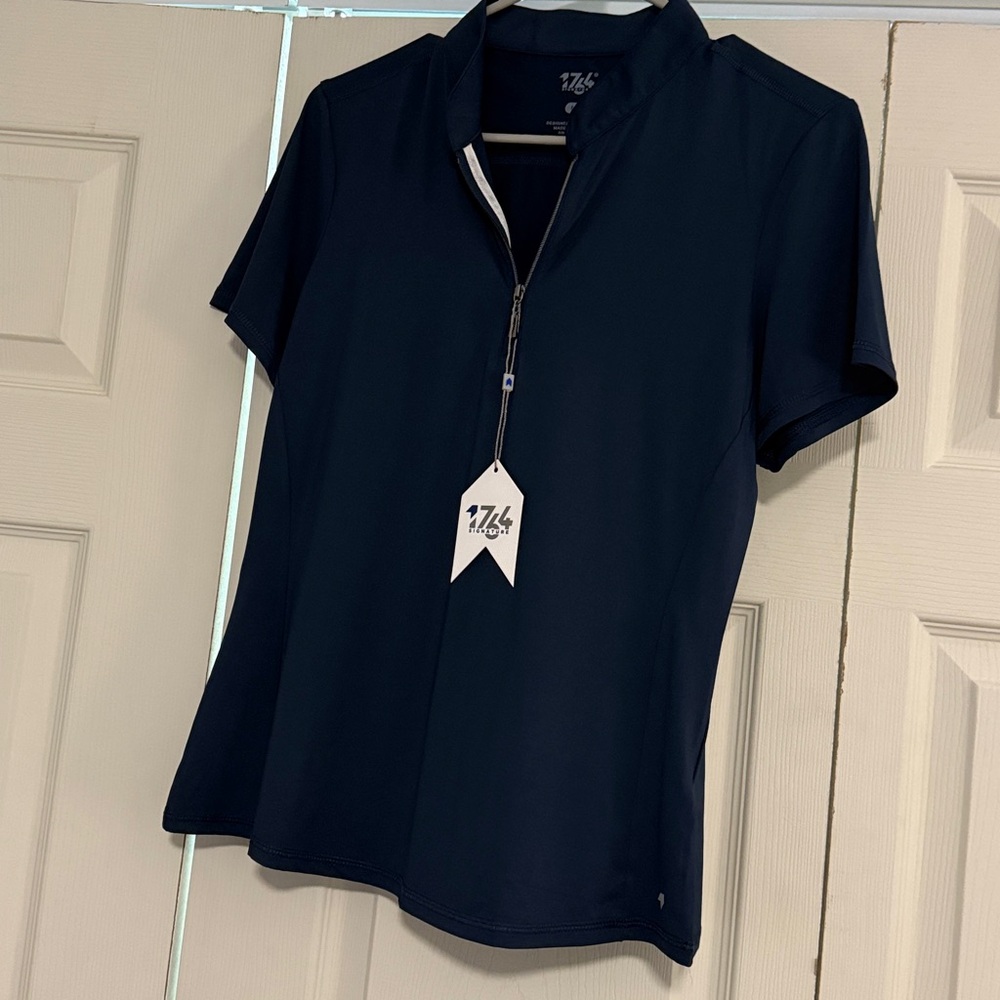 Signature Deep Blue Polo Shirt